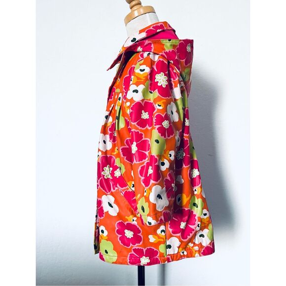 Catimini Toddler Girls 3 Removable Hooded Raincoat Jacket - Picture 3 of 12